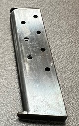 COLT 1903 .32 ACP 4” BARREL WITH EXCELLENT BORE ONE ORIGINAL MAGAZINE “BROWNINGS PATENT” MARKED SLIDE LOW 10XXX SN BUILT IN 1904 - Image 9 of 9