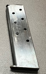 COLT 1903 .32 ACP 4” BARREL WITH EXCELLENT BORE ONE ORIGINAL PINNED MAGAZINE “BROWNINGS PATENT” MARKED SLIDE LOW 10XXX SN BUILT IN 1904 - Image 9 of 9