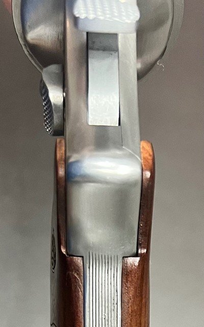 SMITH & WESSON MODEL 624 STAINLESS .44 SPECIAL 6 1/2” BARREL SLIM GRIPS TK CUSTOM MOON CLIP CONVERSION CLASSIC N FRAME PRE LOCK REVOLVER - Image 10 of 14