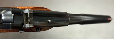 HI-STANDARD MODEL H-D MILITARY .22LR PISTOL 6.7” HEAVY BARREL TWO TEN ROUND MAGAZINES CLASSIC RIMFIRE TARGET PISTOL BUILT IN 1946 - Image 3 of 8