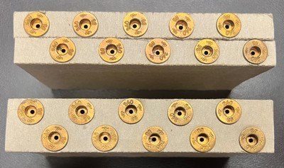 BERTRAM 240 NITRO EXPRESS UNPRIMED BRASS CASES TWO BOXES 40 TOTAL CASES - Image 2 of 2