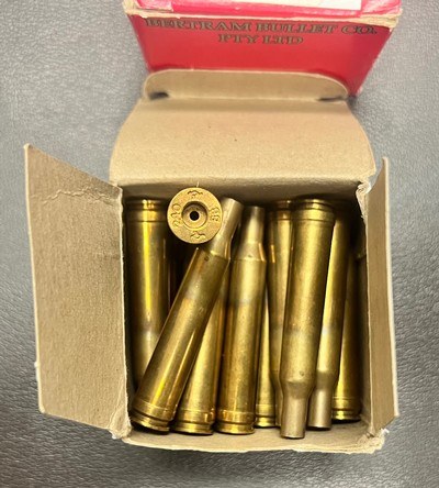 BERTRAM 240 BELTED NITRO EXPRESS (APEX) UNPRIMED BRASS CASES TWO BOXES 40 TOTAL - Image 2 of 2