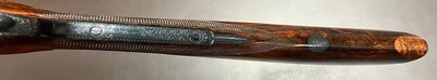 ANTIQUE J. LANDON 12 BORE BEST QUALITY BAR ACTION HAMMERGUN 29 3/4” IC/M BARRELS 2 3/4” NITRO PROOF STUNNING FIGURED WOOD CLASSIC ENGLISH HAMMERGUN - Image 16 of 20