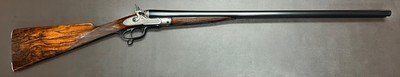ANTIQUE J. LANDON 12 BORE BEST QUALITY BAR ACTION HAMMERGUN 29 3/4” IC/M BARRELS 2 3/4” NITRO PROOF STUNNING FIGURED WOOD CLASSIC ENGLISH HAMMERGUN - Image 2 of 20