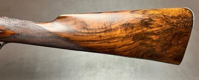 ANTIQUE J. LANDON 12 BORE BEST QUALITY BAR ACTION HAMMERGUN 29 3/4” IC/M BARRELS 2 3/4” NITRO PROOF STUNNING FIGURED WOOD CLASSIC ENGLISH HAMMERGUN - Image 15 of 20