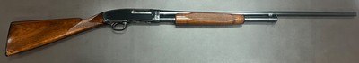 POST WW2 WINCHESTER MODEL 42 .410 SKEET 28” SOLID RIB FIGURED STRAIGHT GRIP STOCK FINE ORIGINAL CONDITION SCARCE CONFIGURATION BUILT IN 1953 - Image 1 of 21