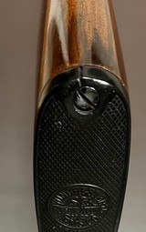 POST WW2 WINCHESTER MODEL 42 .410 SKEET 28” SOLID RIB FIGURED STRAIGHT GRIP STOCK FINE ORIGINAL CONDITION SCARCE CONFIGURATION BUILT IN 1953 - Image 19 of 21