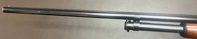 POST WW2 WINCHESTER MODEL 42 .410 SKEET 28” SOLID RIB FIGURED STRAIGHT GRIP STOCK FINE ORIGINAL CONDITION SCARCE CONFIGURATION BUILT IN 1953 - Image 14 of 21