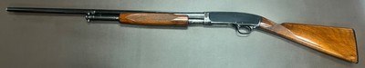 POST WW2 WINCHESTER MODEL 42 .410 SKEET 28” SOLID RIB FIGURED STRAIGHT GRIP STOCK FINE ORIGINAL CONDITION SCARCE CONFIGURATION BUILT IN 1953 - Image 3 of 21