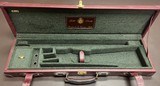 NIZZOLI F.LLI PIOTTI .410 GA COMPACT CASE FITTED FOR 26 5/8” BARRELS HIGH QUALITY ITALIAN LEATHER SMALLBORE CASE IN EXCELLENT CONDITION - Image 1 of 4