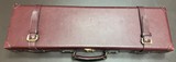 NIZZOLI F.LLI PIOTTI .410 GA COMPACT CASE FITTED FOR 26 5/8” BARRELS HIGH QUALITY ITALIAN LEATHER SMALLBORE CASE IN EXCELLENT CONDITION - Image 2 of 4