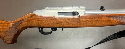 RUGER 10/22 INTERNATIONAL (TALO EDITION) STAINLESS CARBINE 18.5” BARREL FIGURED WOOD EXCELLENT AS NEW CONDITION WITH ORIGINAL BOX & PAPERWORK 2012 - Image 2 of 17