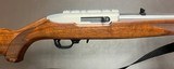 RUGER 10/22 INTERNATIONAL (TALO EDITION) STAINLESS CARBINE 18.5” BARREL FIGURED WOOD EXCELLENT AS NEW CONDITION WITH ORIGINAL BOX & PAPERWORK 2012 - Image 2 of 17