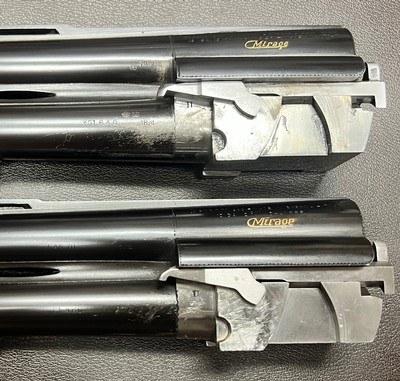 PERAZZI MX8 (MIRAGE) 12GA TWO BARREL SET 32” IM/F & 27 1/2” SK/SK HIGHLY FIGURED WOOD TWO TRIGGER GROUPS PERFECTLY SETUP TARGET GUN - Image 21 of 25