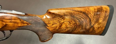 PERAZZI MX8 (MIRAGE) 12GA TWO BARREL SET 32” IM/F & 27 1/2” SK/SK HIGHLY FIGURED WOOD TWO TRIGGER GROUPS PERFECTLY SETUP TARGET GUN - Image 16 of 25