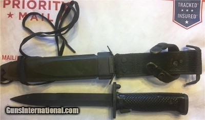 U.S. M5A1 IMPERIAL Bayonet USM8A1 PWH Scabbard M1