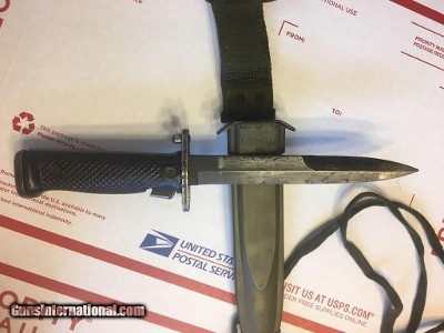 U.S. M5A1 IMPERIAL Bayonet & USM8A1 Scabbard VIZ