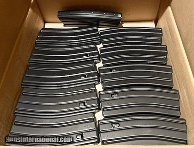 D&H 30 Round Aluminum Black Teflon 5.56 NATO AR-15 Magazine - Several magazines are available