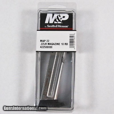 Smith & Wesson M&P-22 .22lr Pistol 10 Round magazine - 42250 - Several magazines available