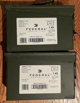 Federal Ammunition 5.56 NATO 62g FMJ- Stripper Clips -Ammo Can - XM855 - 1 of 2
