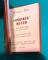 1947 Longines President Washington Solid 14K Gold Watch w/Owners manual - 4 of 12
