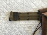 G&K 1917 mfgd WWI belt, holster, and ammo pouches rig. - 6 of 7