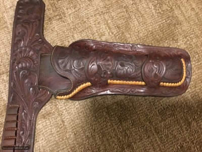 Heiser SAA floral and edge laced SAA rig