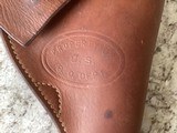 USPO marked WWI style 1917 revolver holster - 2 of 4