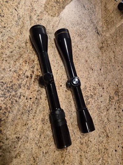 Gloss Leupold 6x42 & Bausch/Lomb 3-9x40 - Image 1 of 3