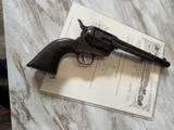 1873 model SAA Colt Texas shipped 1st Generation - 8 of 14