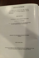 The Model 70 Winchester 1937-1964 by Dean H. Whitaker - Signed Copy - 3 of 7