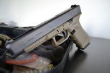 Glock 34 Gen 4 Factory OD Green 9mm Pistol "AS-NEW" in box all original Unfired - 1 of 9
