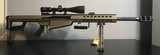 Barrett M82A1 CQB 50 BMG 20” Fluted FDE Rifle Kit Nightforce Scope Pelican Case “As-New” - 8 of 12