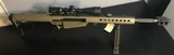 Barrett M82A1 CQB 50 BMG 20” Fluted FDE Rifle Kit Nightforce Scope Pelican Case “As-New” - 7 of 12