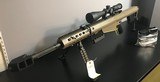 Barrett M82A1 CQB 50 BMG 20” Fluted FDE Rifle Kit Nightforce Scope Pelican Case “As-New” - 10 of 12