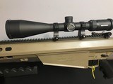 Barrett M82A1 CQB 50 BMG 20” Fluted FDE Rifle Kit Nightforce Scope Pelican Case “As-New” - 12 of 12