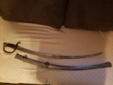 Ames M1860 Mounted Artillery Sword dated 1861 Fine condition - 6 of 9