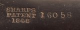 Sharps Model 1853 Slant Breech Civil War Carbine, Beecher's Bible / John Brown serial range, Historically Significant, 2nd US Cavalry - 12 of 13