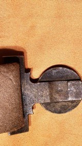 Civil War Artillery Sword with original buff white belt and US Buckle - 10 of 12