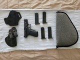 H&K P7 9mm, 4 Mags, 2 Custom Holsters, Orig. Box, & Spares Kit: PRISTINE! - 1 of 15