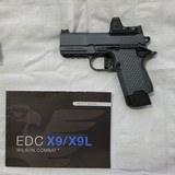 WIlson Combat X9S sub-compact 2011 in custom finish w/ Trijicon RMR, 2 Tucker holsters, 7 mags - 2 of 12