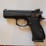 CZ CUSTOM PRO-TEK 2 w/ 8 mags abd original case. OWB holster, like new - 2 of 14