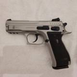 SAR USA K2 45C PISTOL 45 ACP 4.2 IN. STAINLESS 13 RD, 4 mags, 2 Holsters, Boyt Case: Great Condtion! - 2 of 13