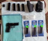 CZ PRO TEK II BLACK & Extra Barrel, Parts & Holsters - Ultimate Concealed Carry Package! - 1 of 15