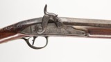 English Percussion Rifle / Shotgun by Hunt, 12GA - appears converted from Flintlock, Muzzleloader - 3 of 25