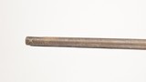 English Percussion Rifle / Shotgun by Hunt, 12GA - appears converted from Flintlock, Muzzleloader - 14 of 25