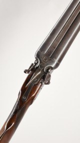 Belgium made Toplever Hammer gun, 12ga SXS 30in barrels - 5 of 13