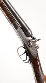 Belgium made Toplever Hammer gun, 12ga SXS 30in barrels - 1 of 13