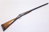 Thomas Wild, 16ga SXS Top Lever Hammer gun with Back Actioin - made 1897 - 2 of 16