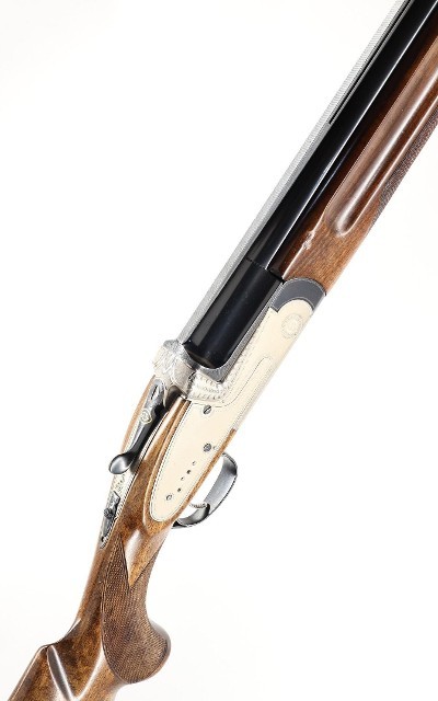 O/U Sidelock, Single trigger - Sarriugarte 12ga, 30in barrels, fixed choked